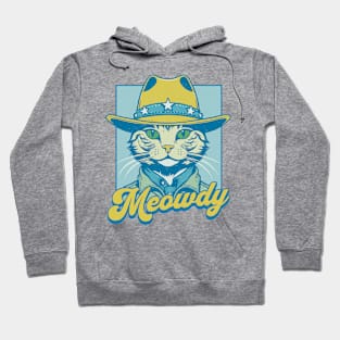 Meowdy - Funny Cowboy Kitty Hoodie